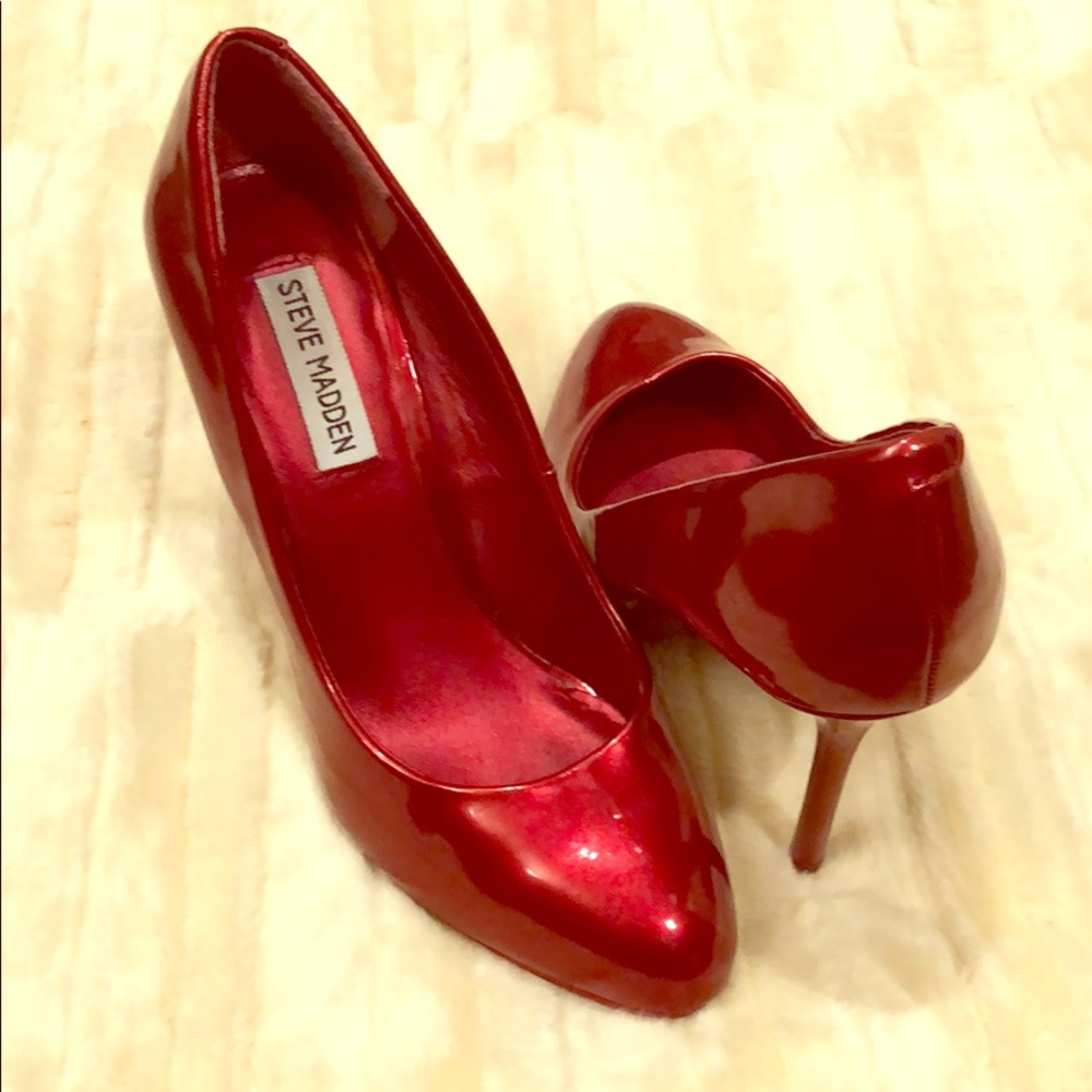 Steve Madden Ruby Red Pumps Heels